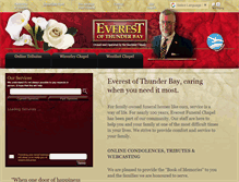 Tablet Screenshot of everestofthunderbay.com
